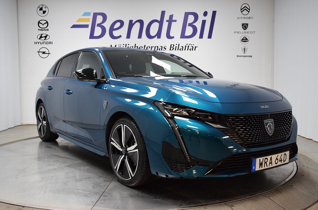Peugeot 308 GT 1.2 PureTech 130Hk Automat / Backkamera /2,99% Ränta