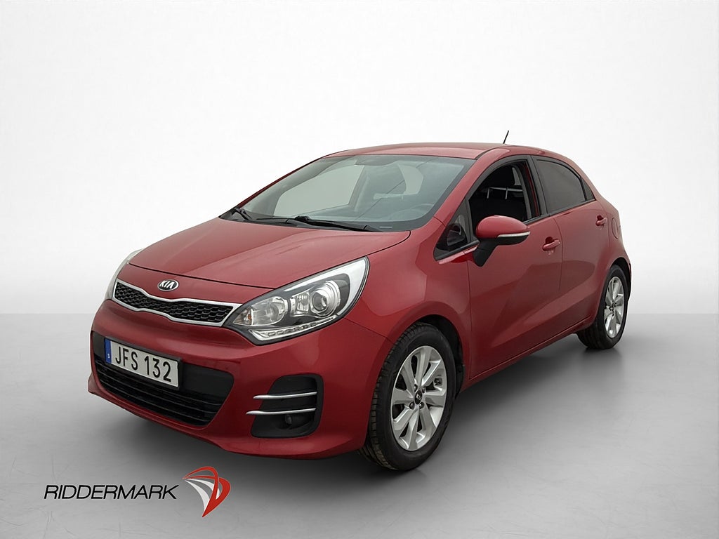 Kia Rio 5-dörrar 1.4 109hk Komfort Rattvärme AC Två-Brukare