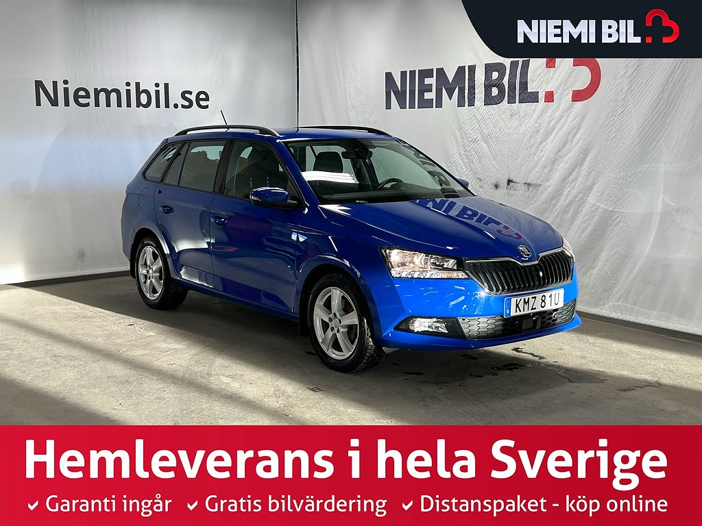 Skoda Fabia Kombi 1.0 TSI Style Farthållare/M-värm/S&V-Däck