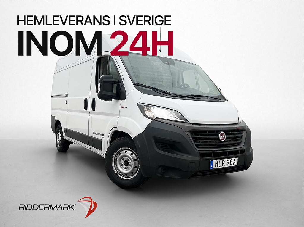Fiat ducato L2H2 Ny-Kamrem Värm Drag Kamera V-Inredd MOMS