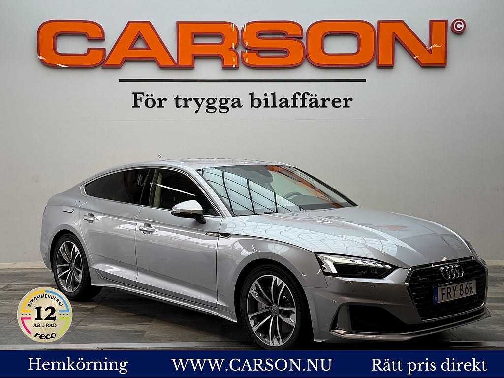 Audi A5 Sportback 45 TFSI quattro Carplay Backkamera