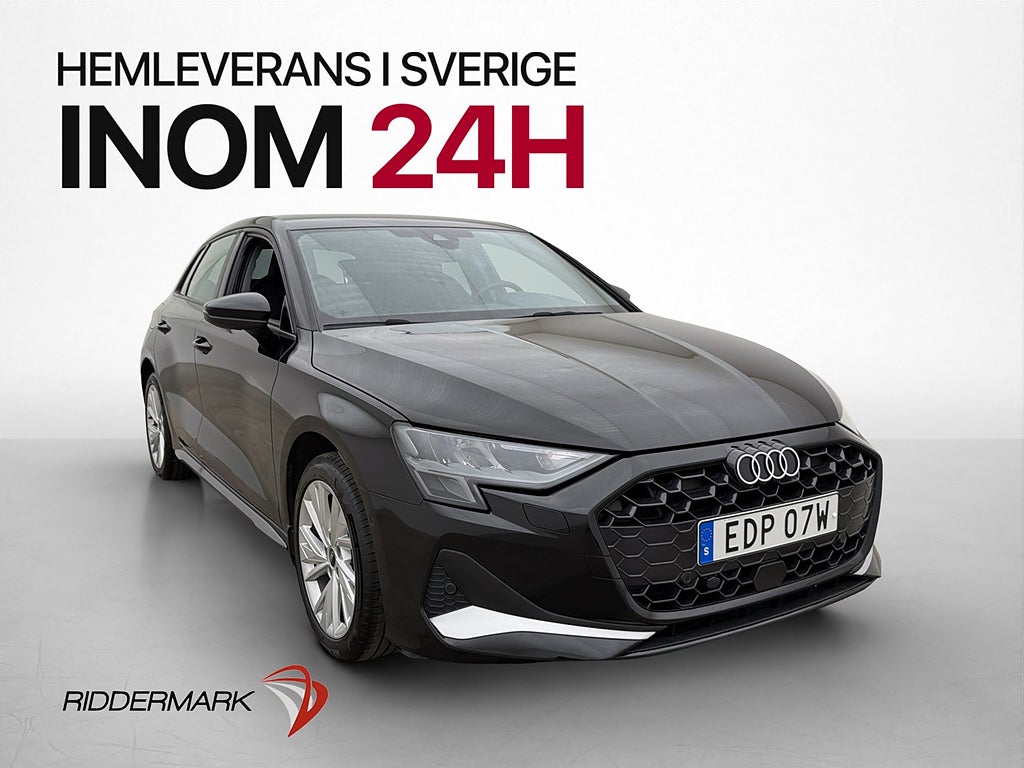 Audi A3 35 TFSI 150hk Proline Kamera Carplay Värmare