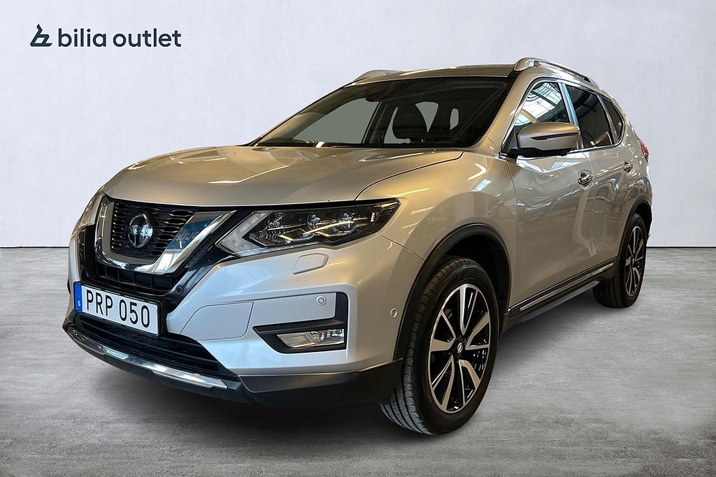 Nissan X-Trail 1.3 DIG-T DCT Tekna Dragkrok 360 kamera Nav Skinn 