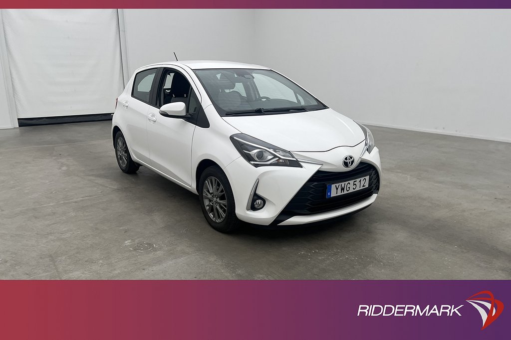 Toyota Yaris 1.5 VVT-iE 111hk Active M&K-Värmare Kamera Drag