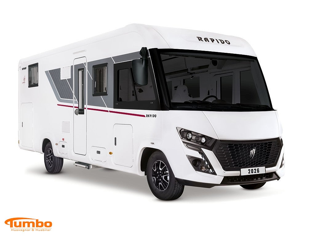 Rapido 8096 dF Queensbed 180hk Automat 4400kg Alde