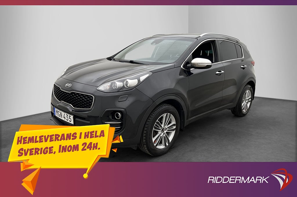 Kia Sportage 1.7 CRDi Advance Värmare Kamera Navi P-Sensorer