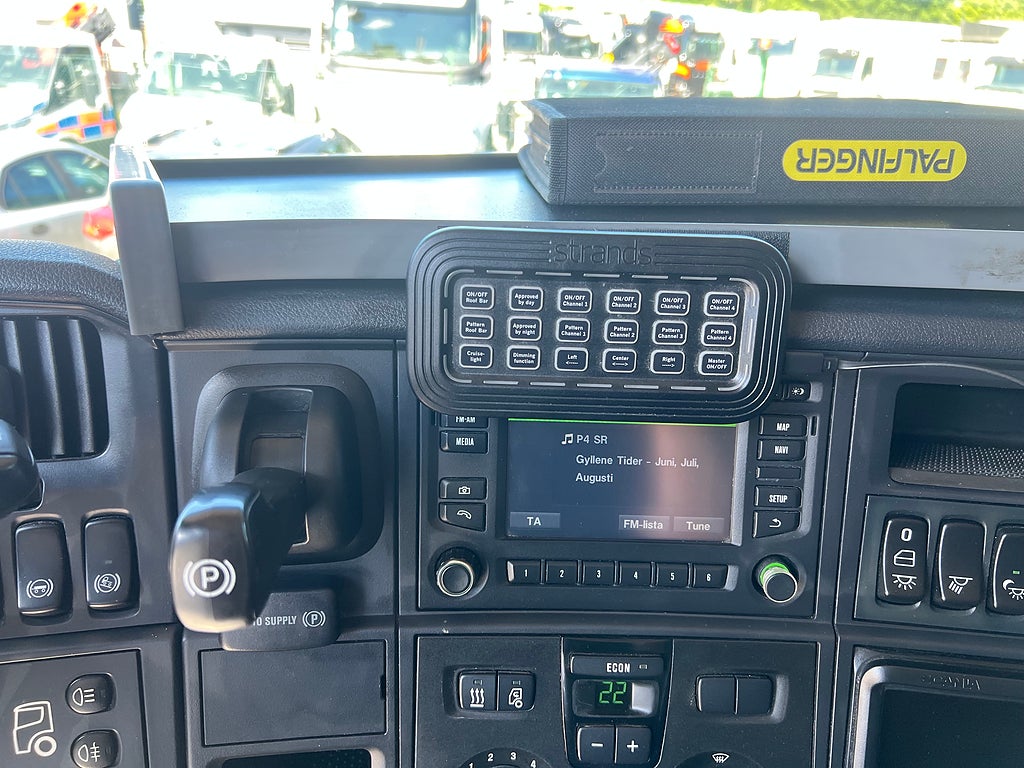 Scania R490 8x4*4 Tridem Kranväxlare, Palfinger 27002 Kran