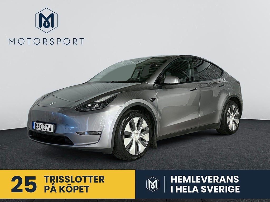 Tesla Model Y AWD Long Range 514hk Adaptiv Farth 19" Pano Helskinn