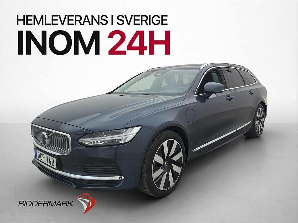 Volvo V90 Plug-In Hybrid AWD Plus Drag Skinn 360° CarPlay