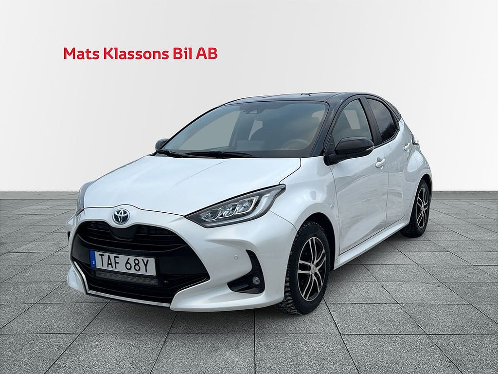 Toyota Yaris Hybrid 1.5 Style BiTone Säker.pkt, Ledramp, MV