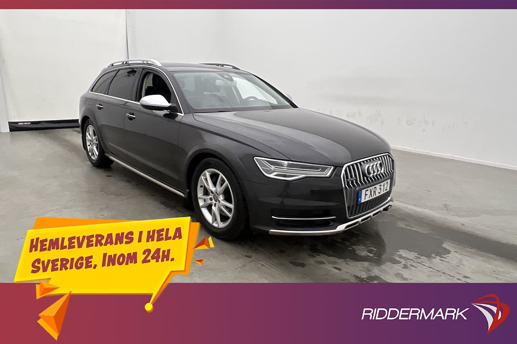 Audi A6 Allroad Q V6 Comfort Luftfjädring BOSE Kamera 4-Zons