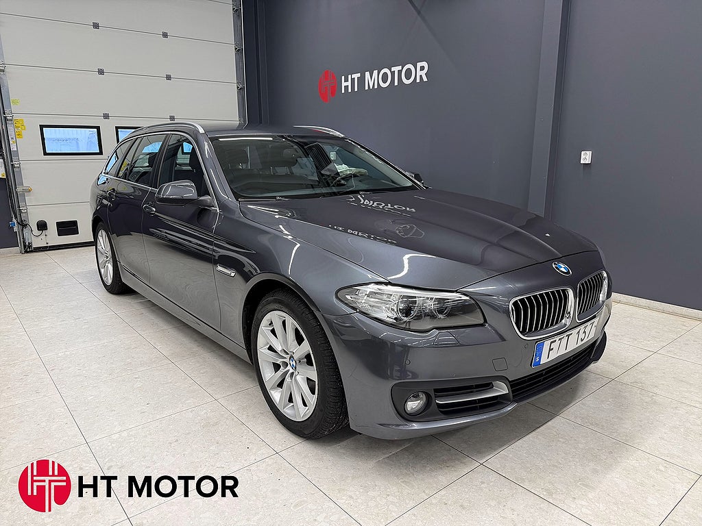 BMW 520d xDrive Touring, 190hk/Drag/Elstolar/Skinn