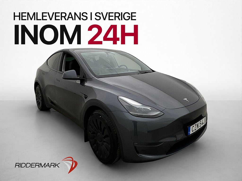 Tesla Model Y Long Range AWD Svensksåld Dragkrok MOMS