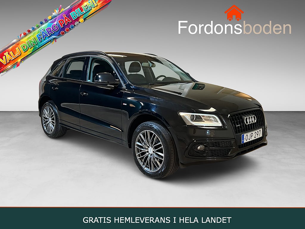 Audi Q5 2.0 TDI DPF Quattro S Line Värmare Carplay Drag 