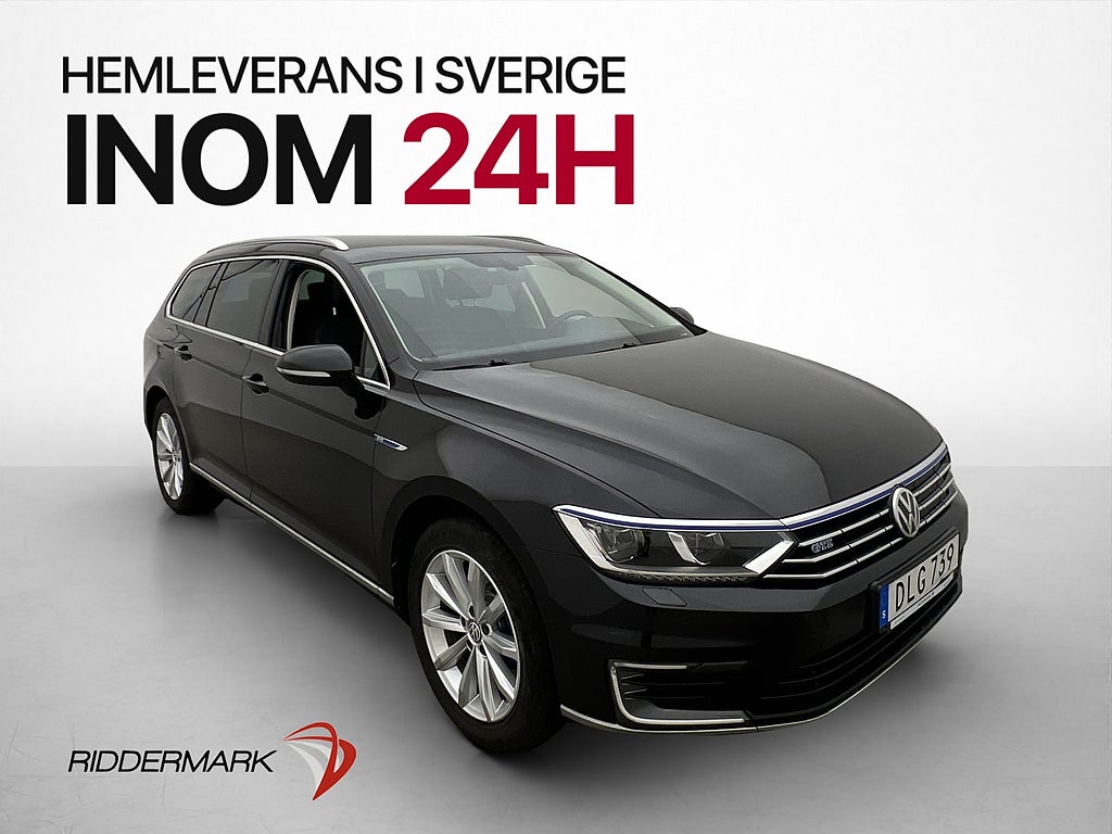 Volkswagen Passat GTE 1.4 TSI 218hk Kamera P-Värmare Drag
