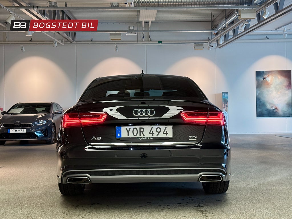 Audi A6 2.0 TDI 190hk S-line edition | 1 ägare