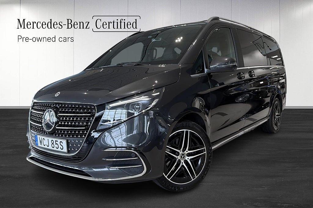 Mercedes-Benz V 300 d 4-Matic AMG 4-sits Dragkrok Värmare Distronic