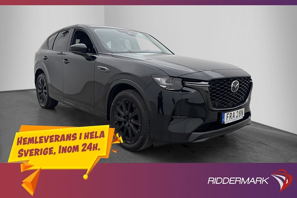 Mazda CX-60 PHEV 327hk AWD Homura BOSE 360° HUD CarPlay