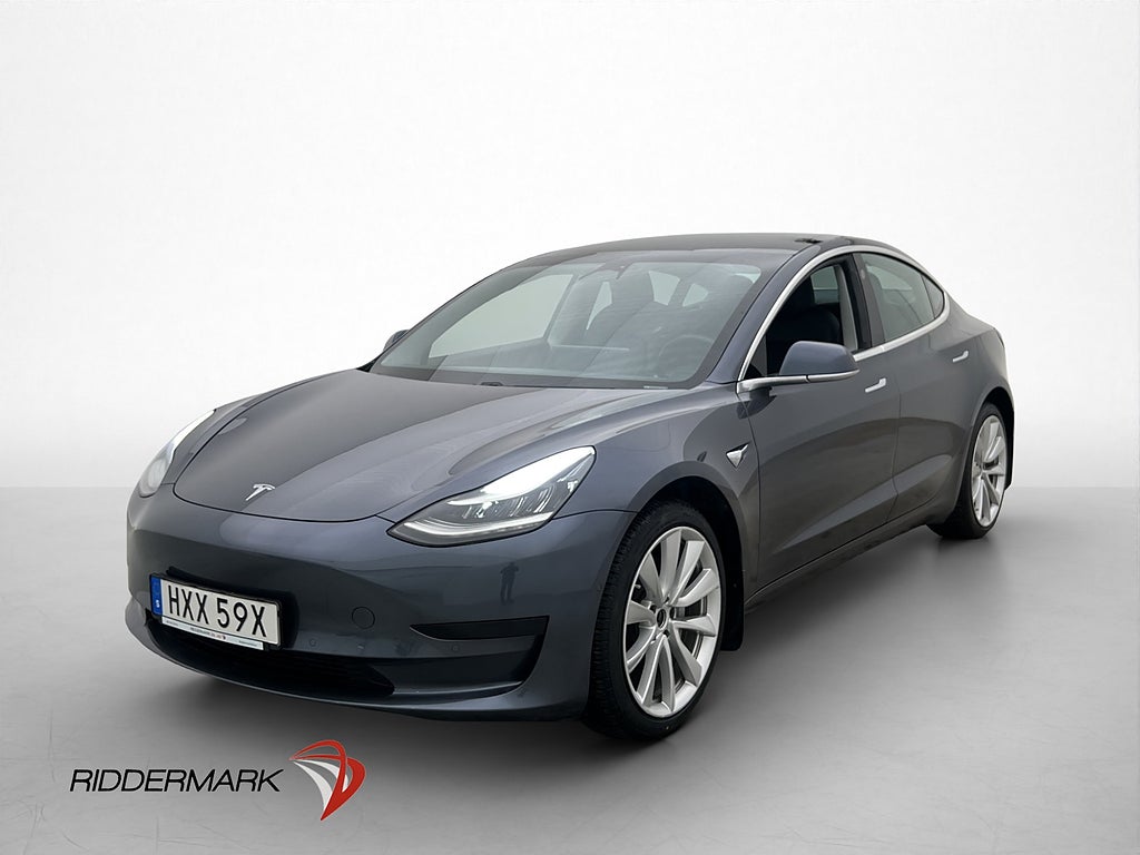 Tesla Model 3 Standard Range Plus Autopilot Dragkrok Sv.Såld