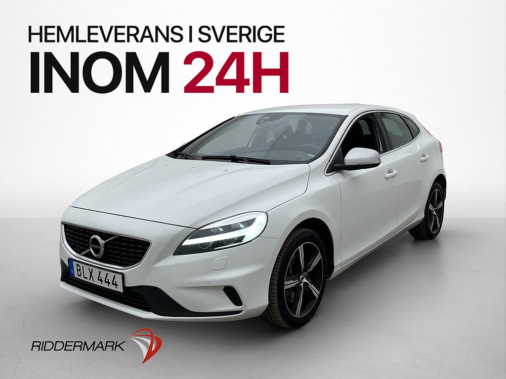 Volvo V40 D3 150hk R Design Sensor Skinn/Alcantara 0,4L/mil