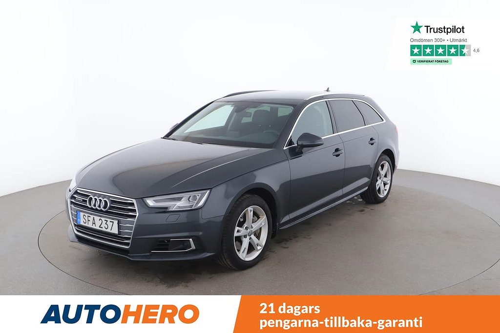 Audi A4 Avant Quattro S Tronic / Motorvärmare, Dragkrok