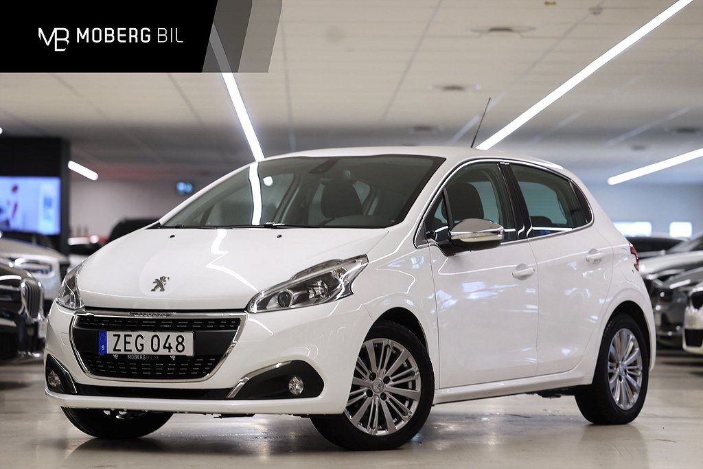 Peugeot 208 1.2 VTi 110hk Allure PDC 360kr Årsskatt