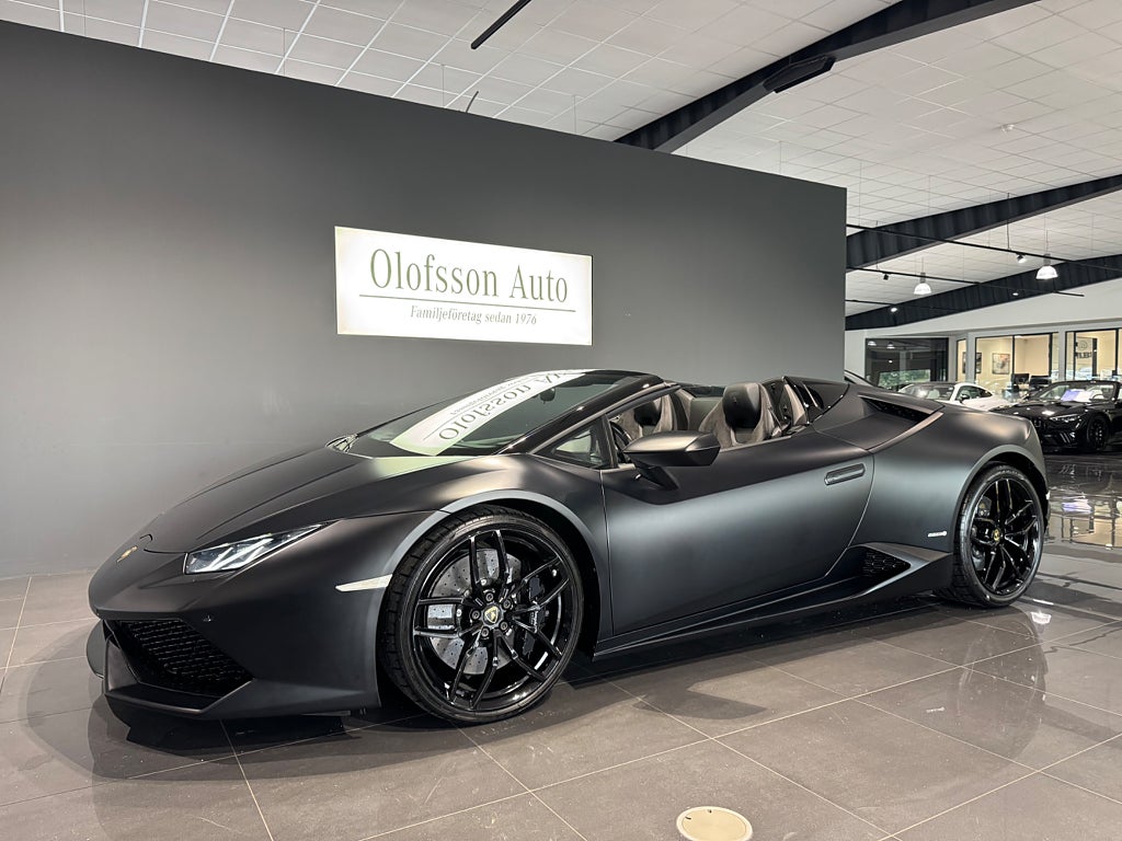 Lamborghini Huracán LP 610-4 Spyder Sportavgas Sensonum Lift - bild 22