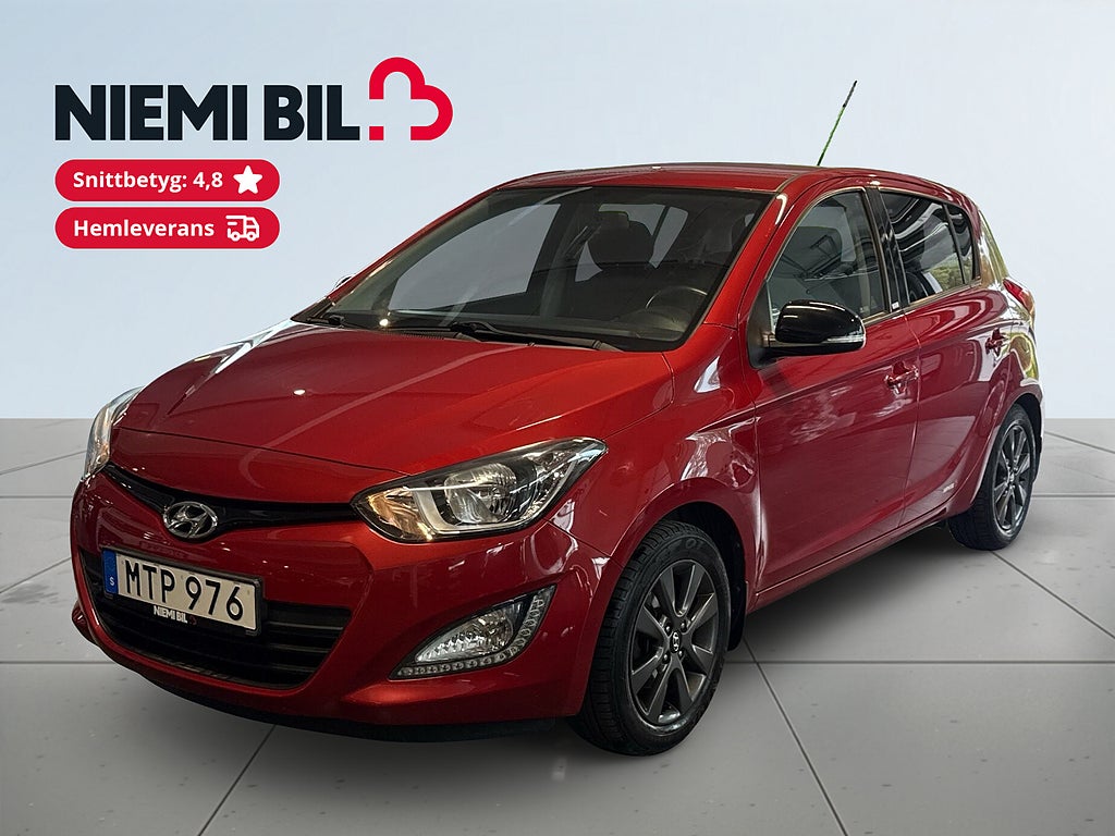 Hyundai i20 5-dörrar 1.2 MoK/SoV/LågSkatt/AC
