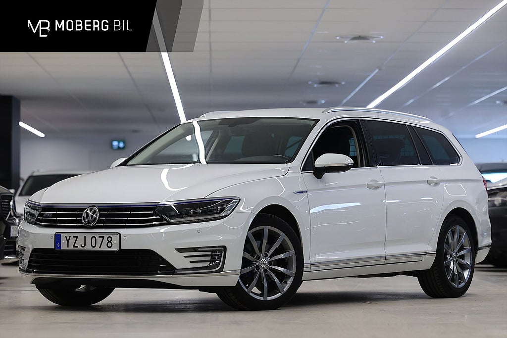 Volkswagen Passat Variant Passat GTE 1.4 TSI 218hk *Kampanj!* Värmare Kamera Drag