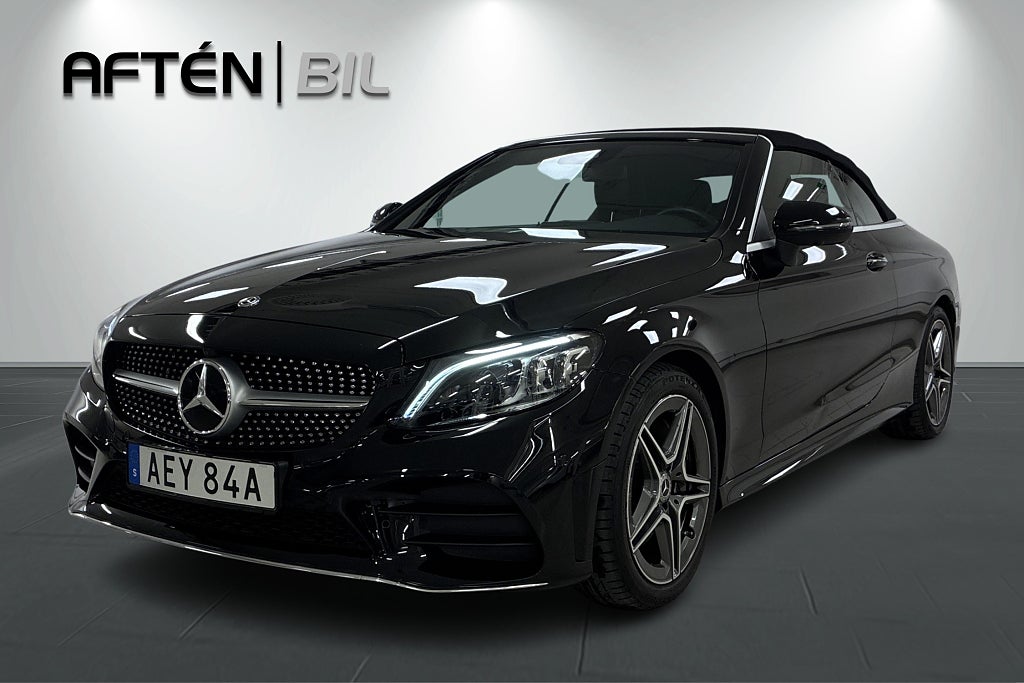 Mercedes-Benz C 300 Cab 9G-Tronic AMG Line 360-kamera, Burmester