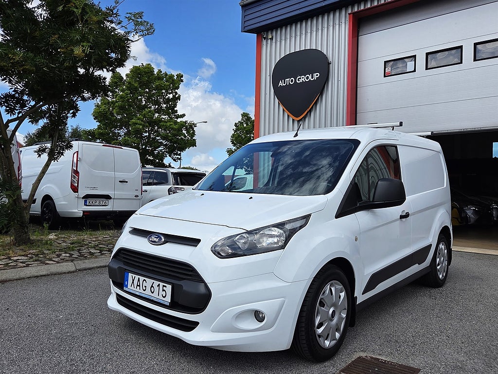 Ford Transit Connect 220 1.6 TDCi Manuell, 95hk 3 Sits Drag Nybesiktad