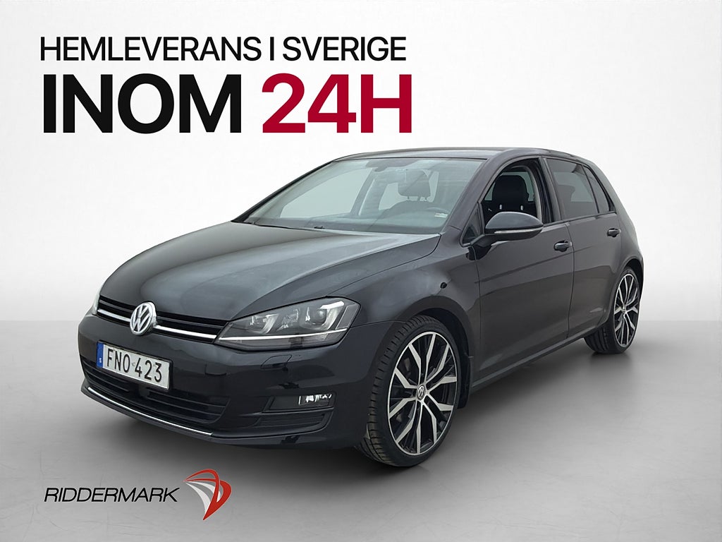 Volkswagen Golf 2.0 TDI 150hk Bluetooth Halvskinn 0.45l/mil