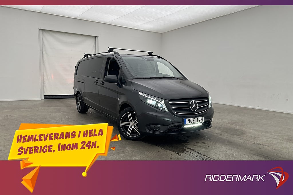 Mercedes-Benz Vito Mixto 119 Värm Drag LED Skinn Kamera Moms