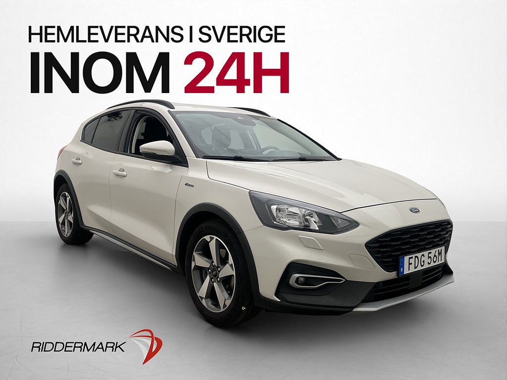 Ford Focus 1.0 ST-Line Navi 0,56l/mil Kamera CarPlay ISOFIX