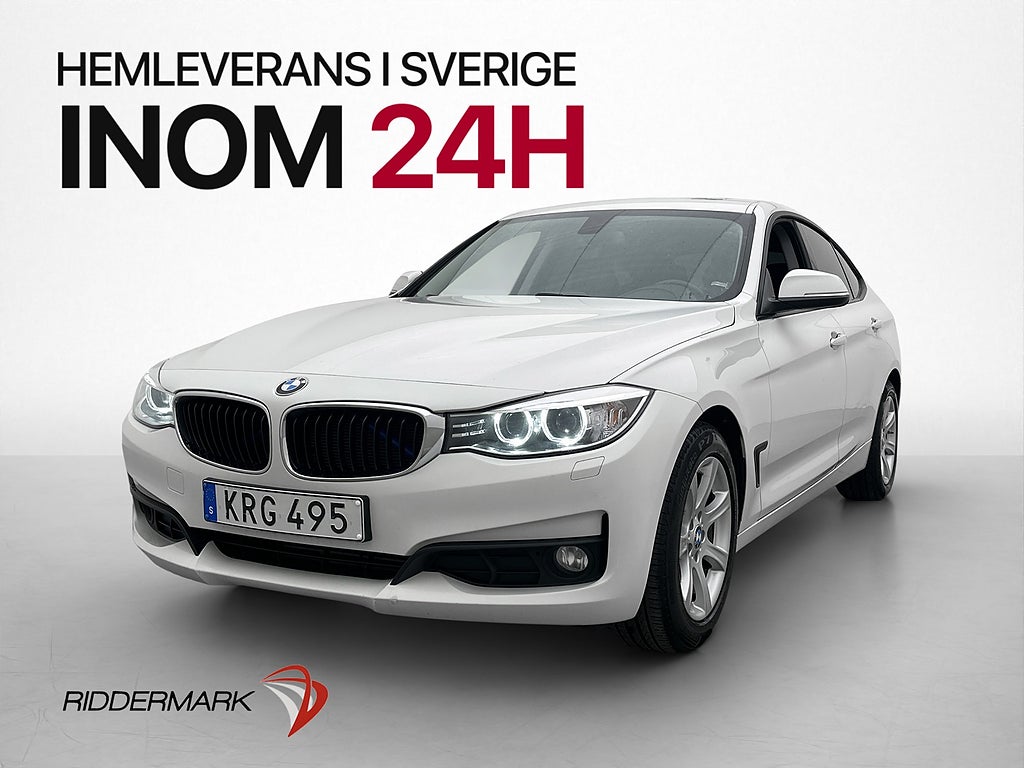 BMW 318 d Gran Turismo 143hk Sensorer Bluetooth Dragkrok
