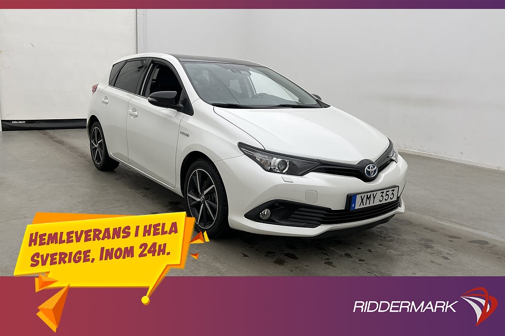 Toyota Auris Hybrid e-CVT 136hk Comfort Selection Kamera