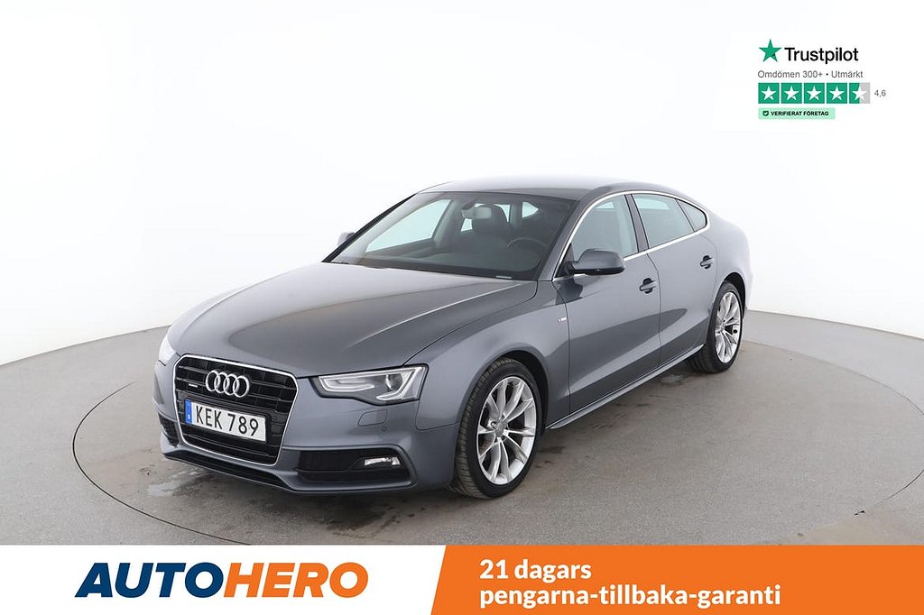 Audi A5 Sportback Quattro / Proline Sport / 190 HK / C-ctrl