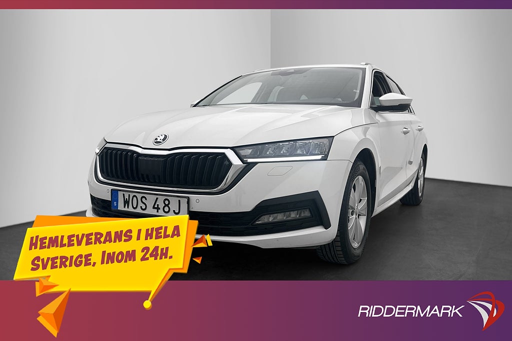 Skoda Octavia TDI 116hk Ambition D-Värm Kamera Drag MOMS