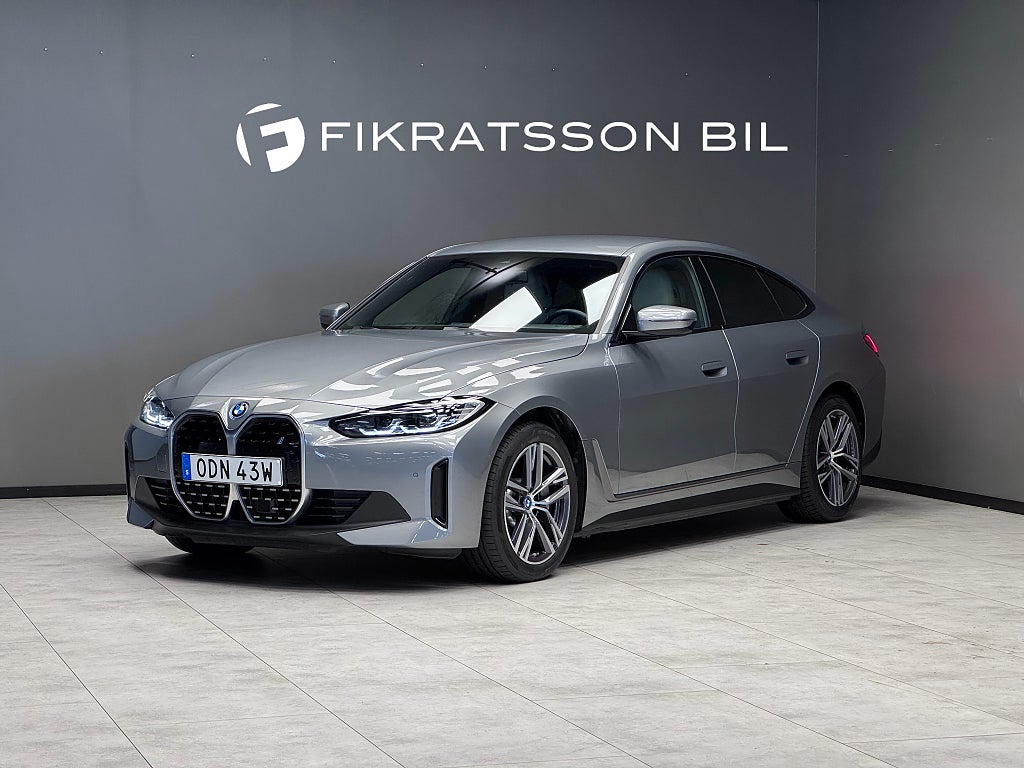 BMW i4 eDrive40 Gran Coupé 83.9 kWh / Navi / Värmare / Läder