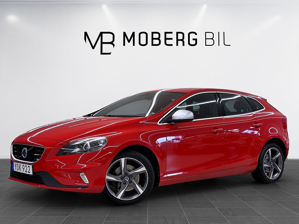 Volvo V40 D2 120hk Your R-Design P-Värmare Årsskatt 1103kr