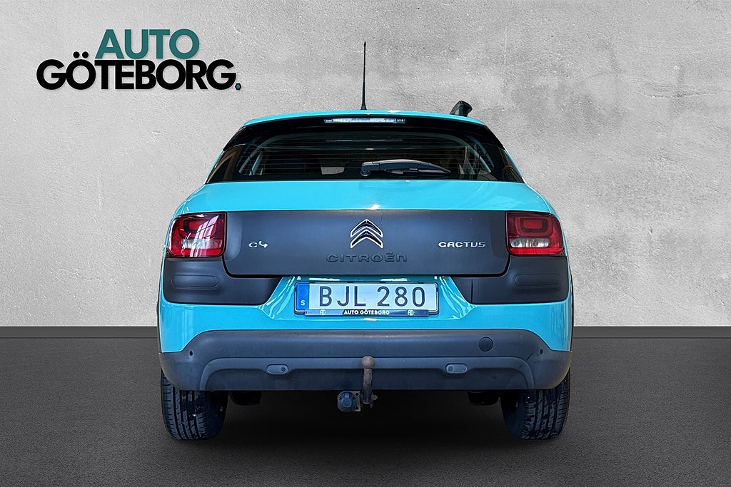 Citroën C4 Cactus 1.2 PureTech Fullservad 2-Ägare Nybesiktigad Dragkrok