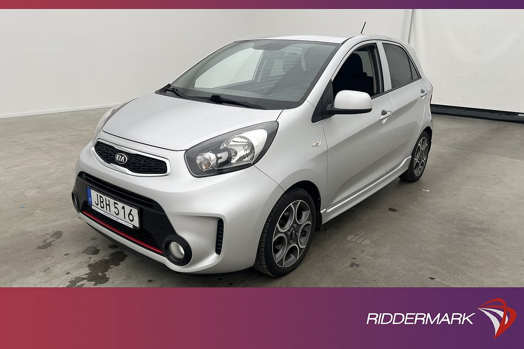 Kia Picanto 1.2 CVVT 86hk Special Edition Rattvärm Låg-Skatt