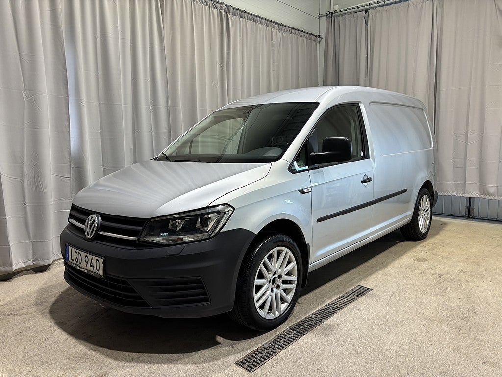 Volkswagen Caddy Maxi Van 2.0 TDI BlueMotion Drag Värmare Verkstadsinredning