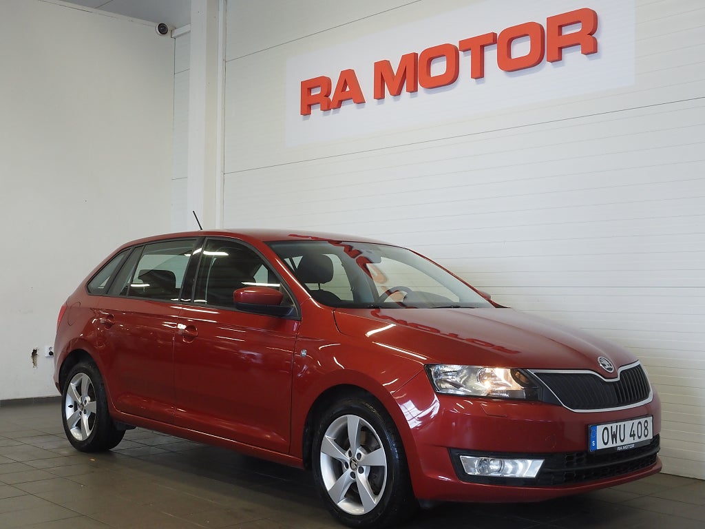 Skoda Rapid Spaceback 1.2 TSI 105hk Elegance P-Sensorer 2015