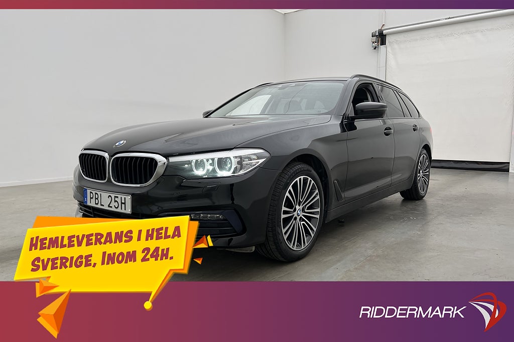 BMW 520 D xDrive Touring Sport line Kamera CarPlay Dragkrok