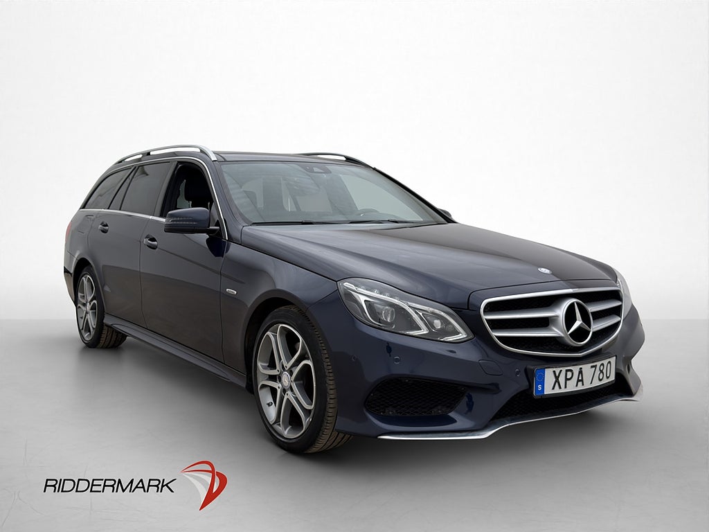 Mercedes-Benz E 220 T 170hk 4M AMG Pano Värmare H/K Kamera