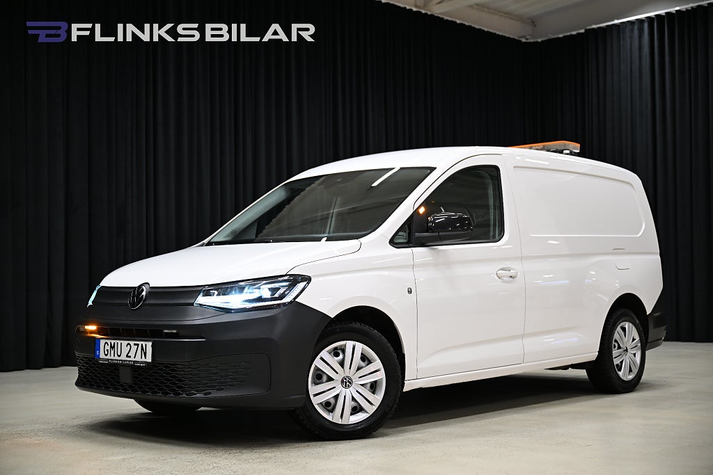 Volkswagen Caddy Maxi DSG 122HK Drag|Värmare|LED|Backkamera|Lågmil|Leasbar