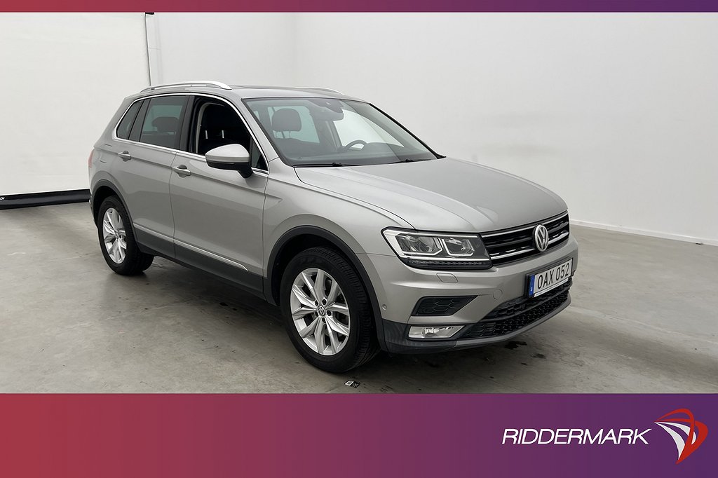 Volkswagen Tiguan TSI 4M 180hk Executive Pano Kamera Skinn