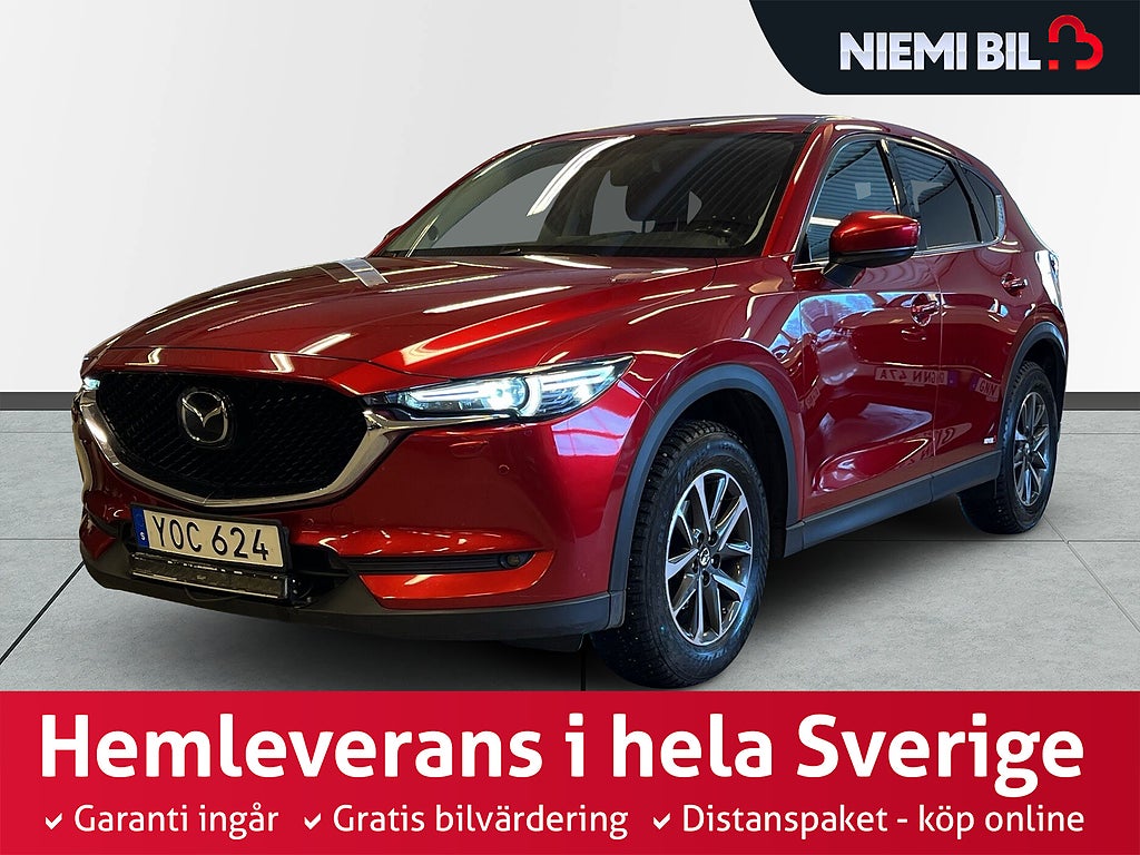 Mazda CX-5 2.2 SKYACTIV-D AWD S&V-däck/Kamera/MoK/Dvärm/Drag/Navi