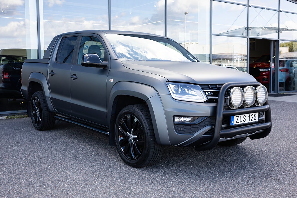 Volkswagen Amarok 2.9t 3.0 V6 TDI 4Motion Aventura Black Style MATT GRÅ